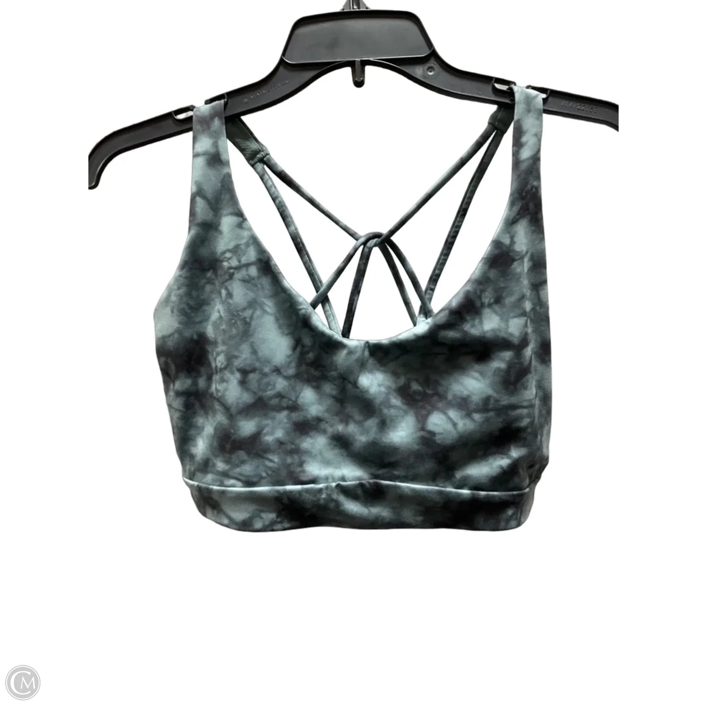 Athletic Bra By Athleta In Tie Dye Print, Size: L