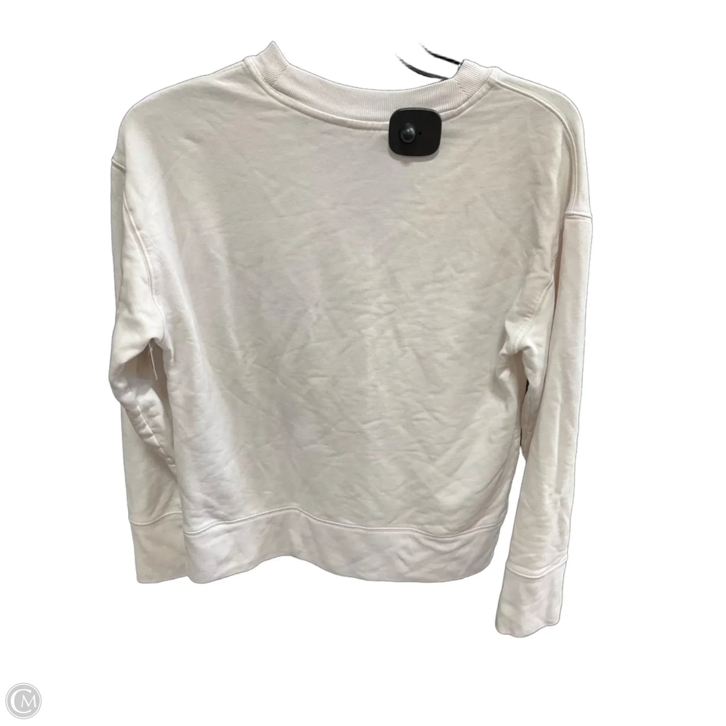 Top Long Sleeve By Athleta In Cream, Size: Xxs