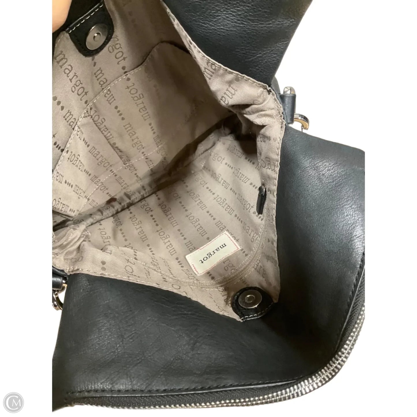 Crossbody Leather By Margot, Size: Medium