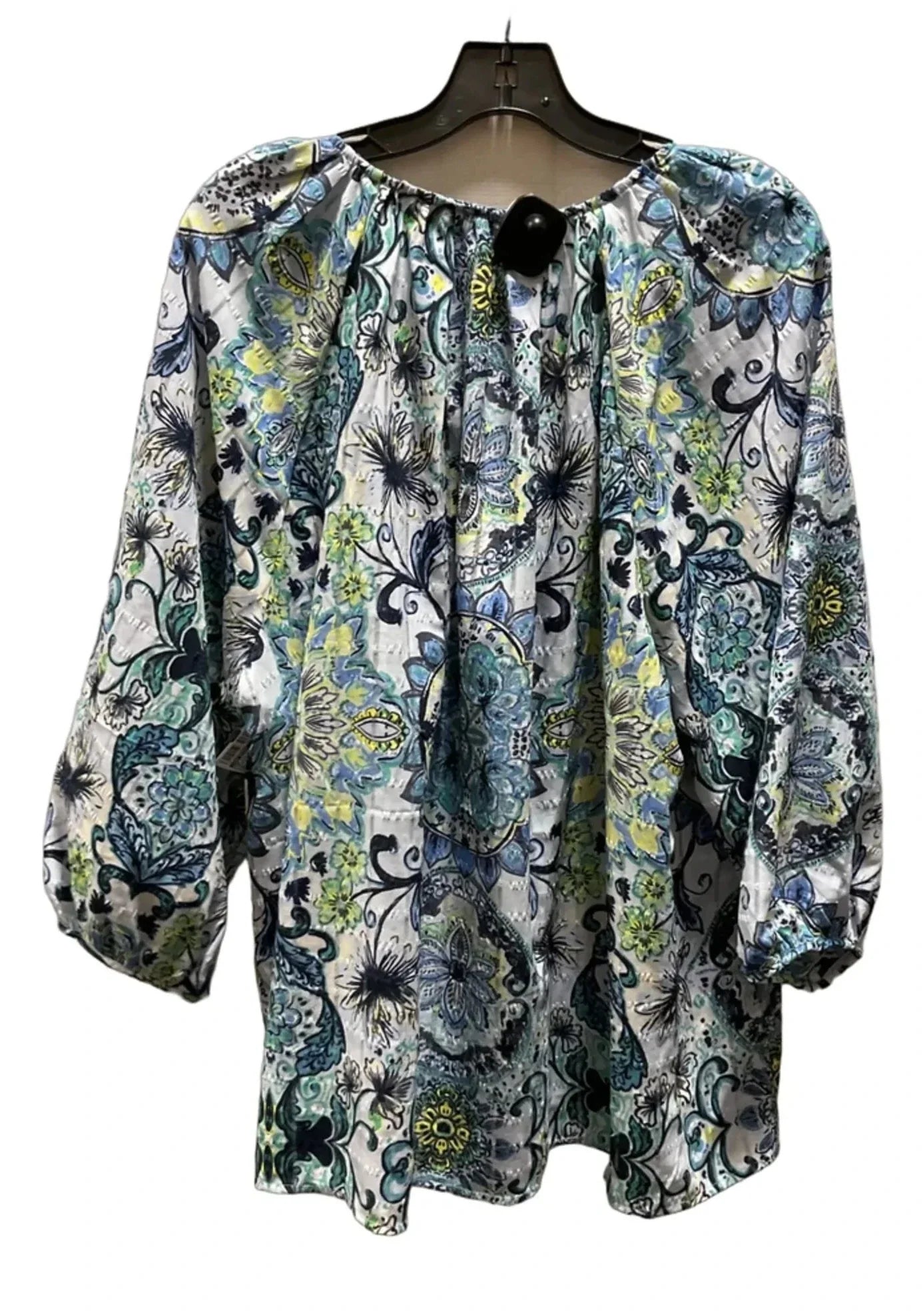 Top 3/4 Sleeve By Lane Bryant In Paisley Print, Size: 2x