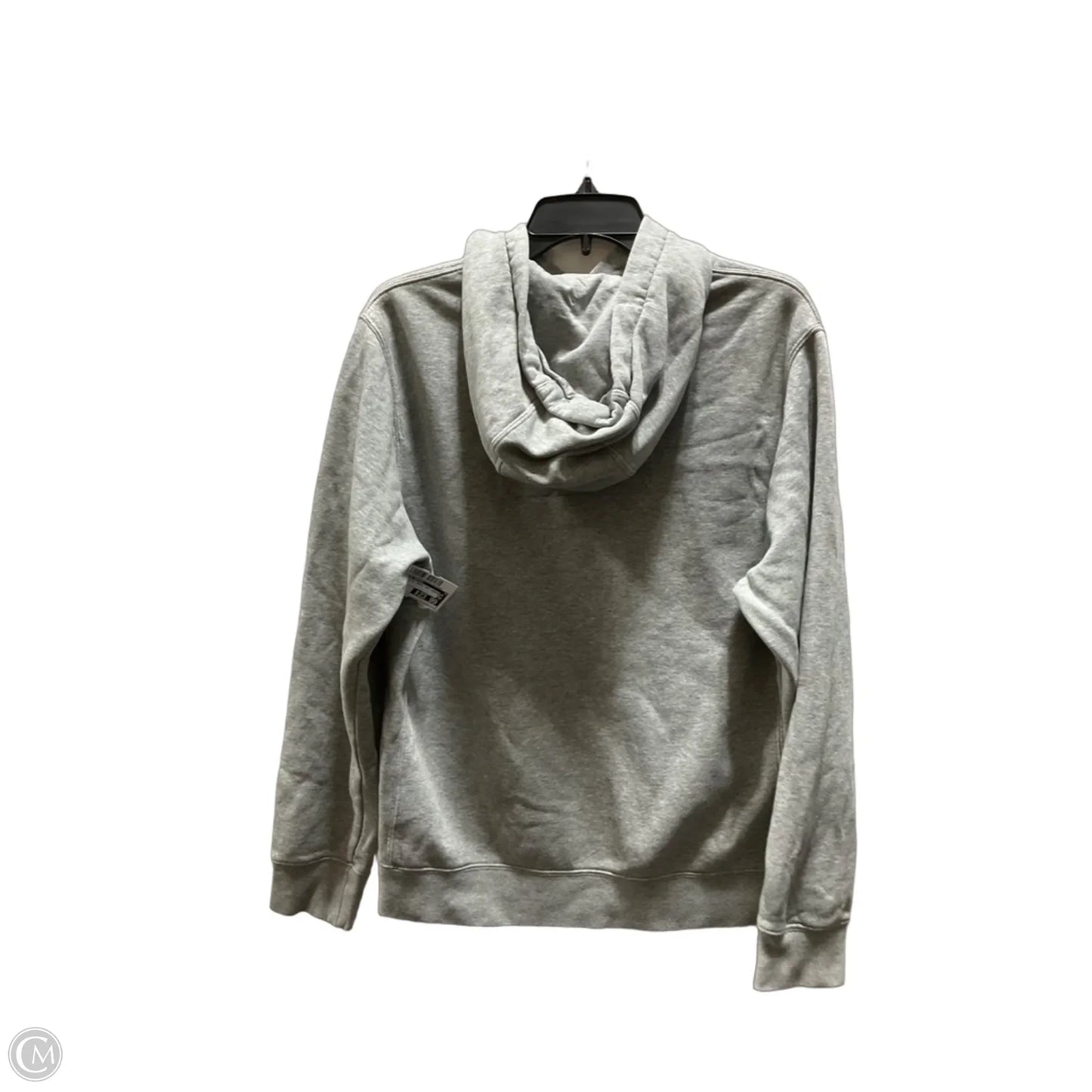 Athletic Sweatshirt Hoodie By Nike Apparel In Grey, Size: S