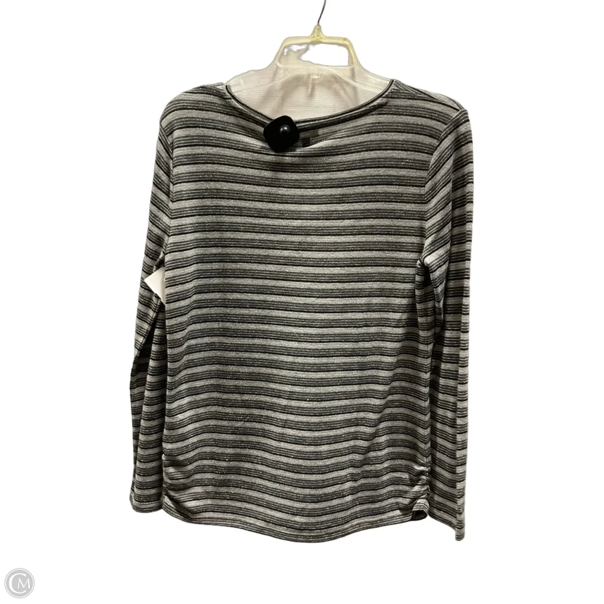 Top Long Sleeve By Talbots In Striped Pattern, Size: Mp
