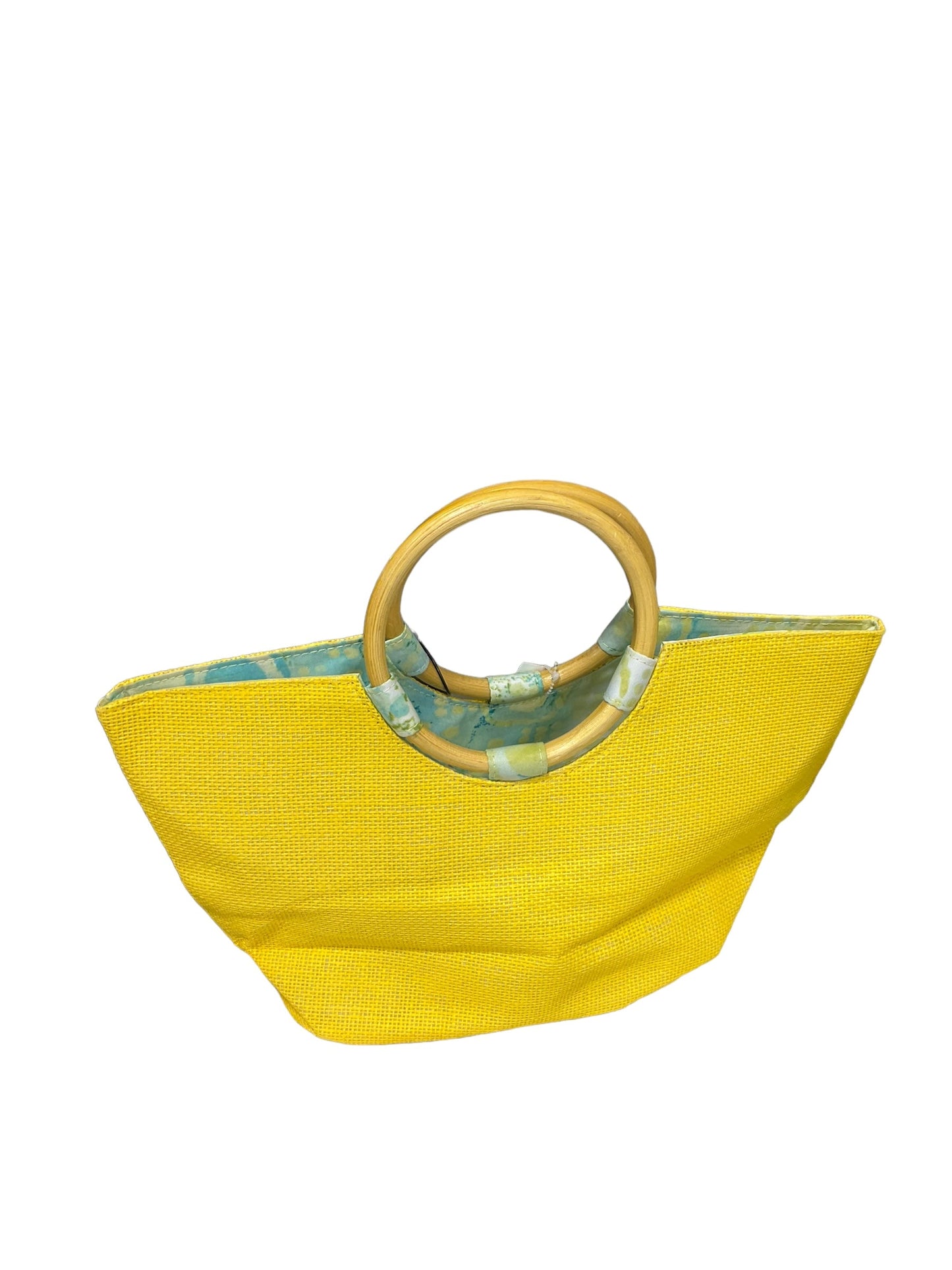 Yellow Handbag Neiman Marcus, Size Small