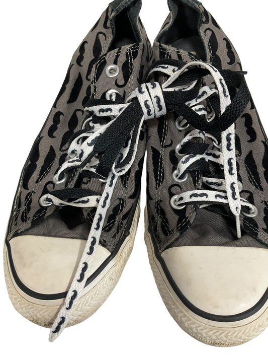 Black & Grey Shoes Athletic Converse, Size 10