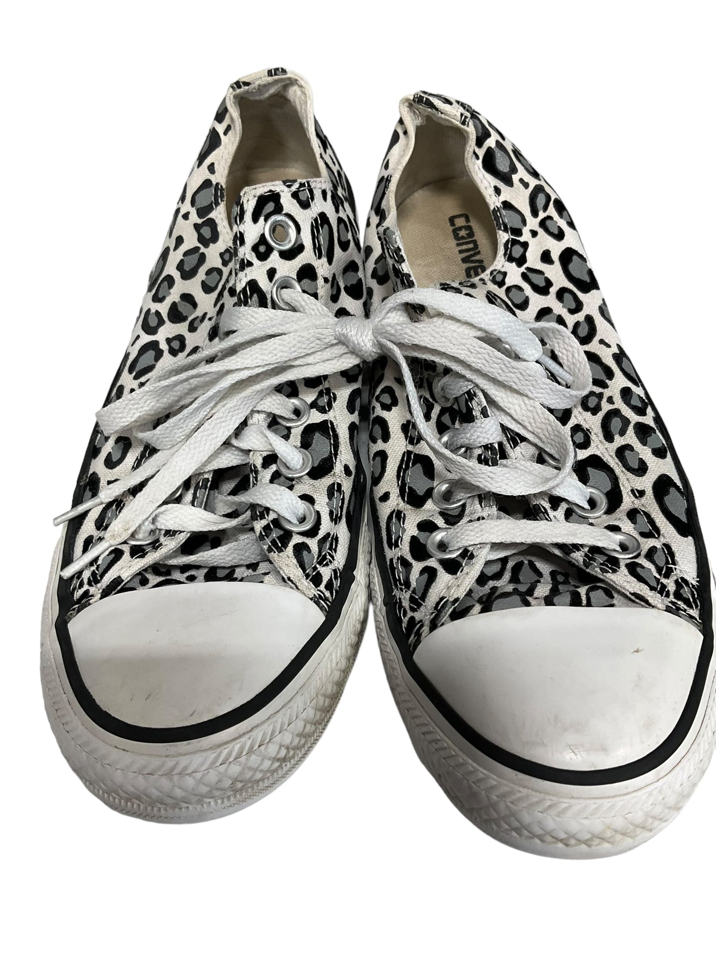 Animal Print Shoes Athletic Converse, Size 9
