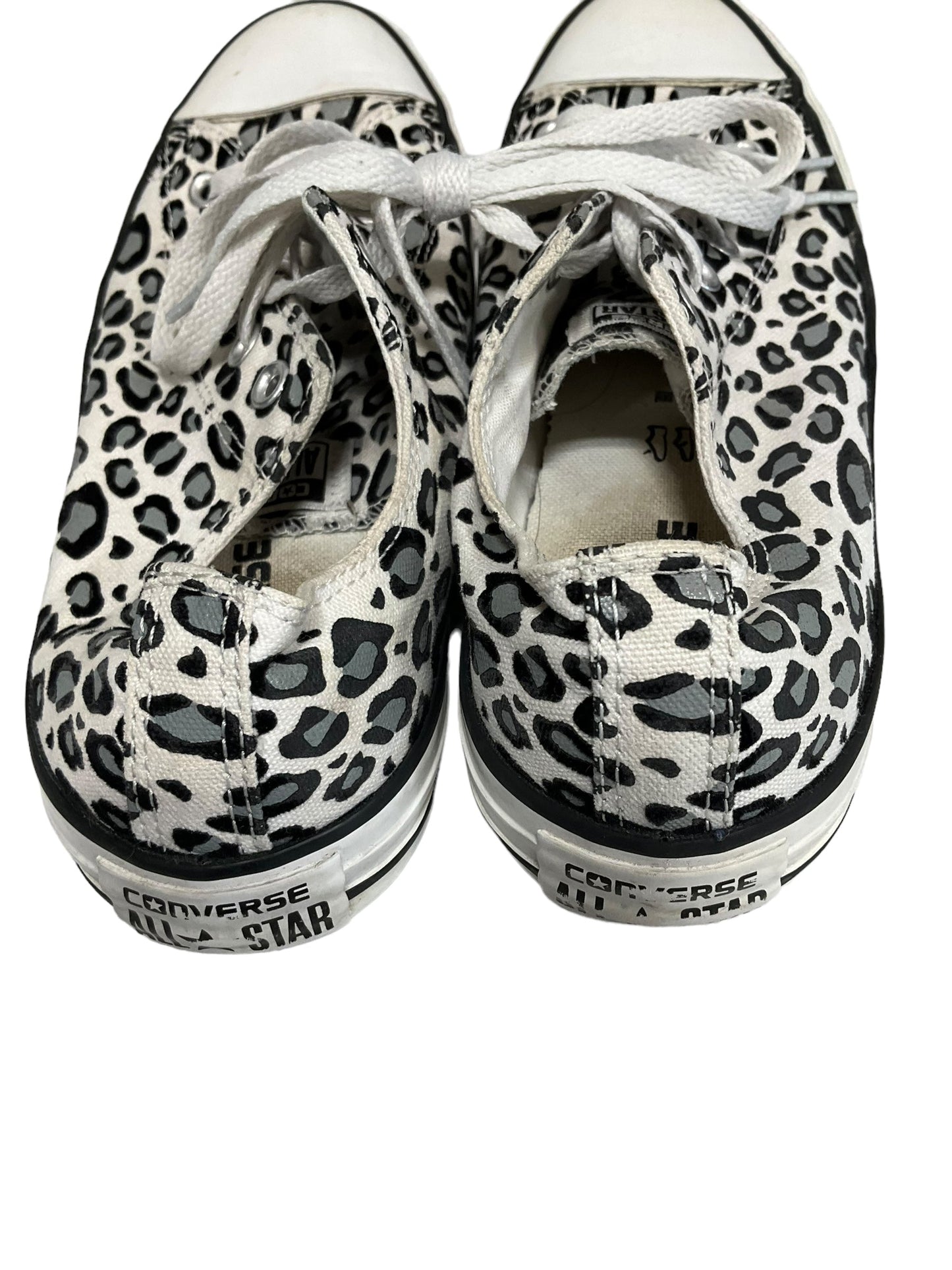 Animal Print Shoes Athletic Converse, Size 9