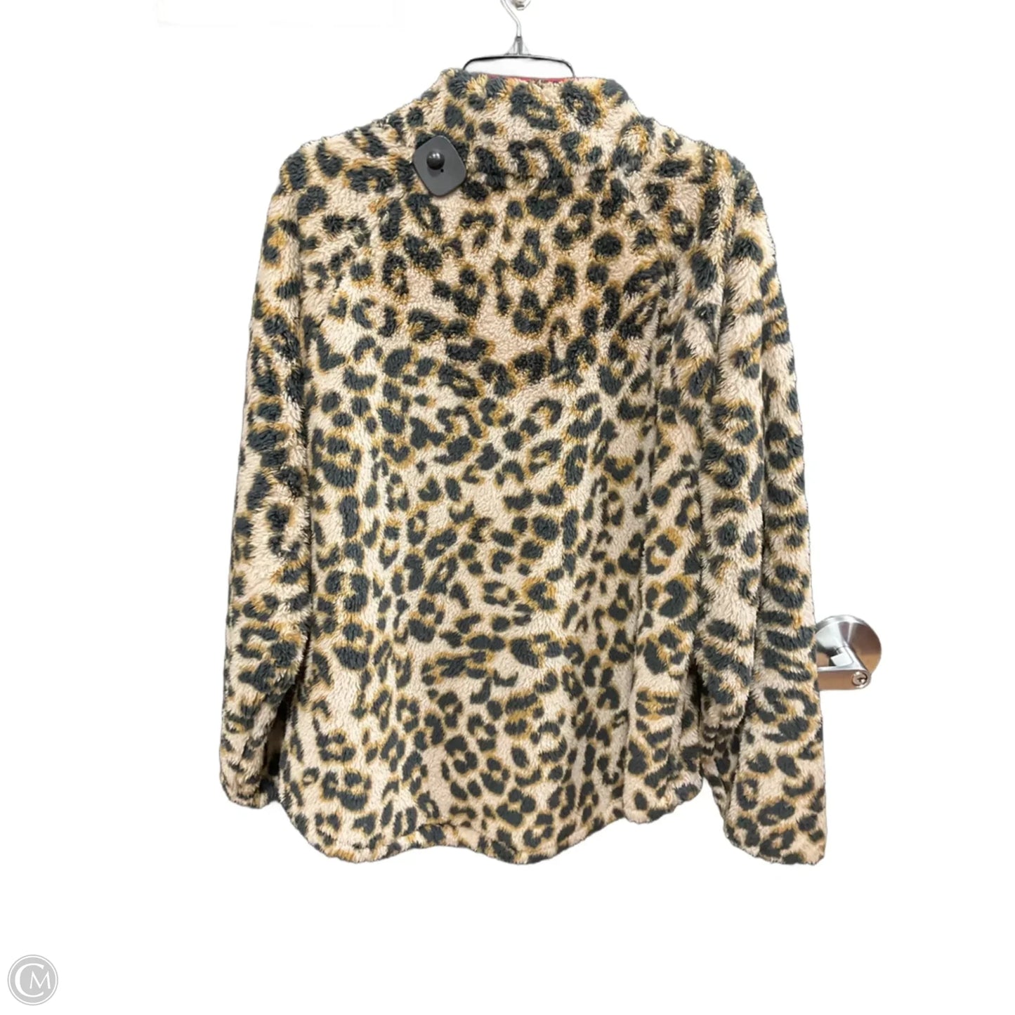 Jacket Fleece By Maurices In Animal Print, Size: 2x