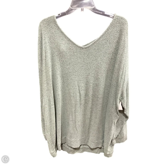 Top Long Sleeve By Cupio In Green, Size: 2x