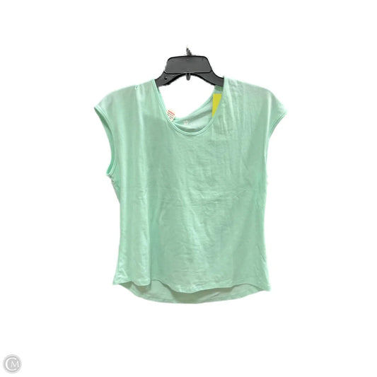 Athletic Top Short Sleeve By All In Motion In Green, Size: S