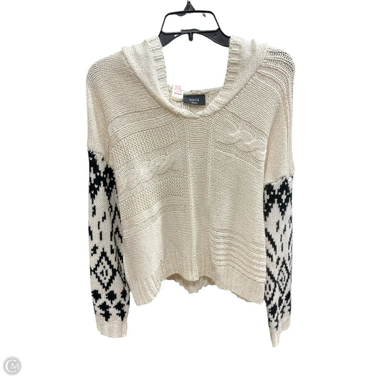 Sweater By Vici In Black & Cream, Size: S