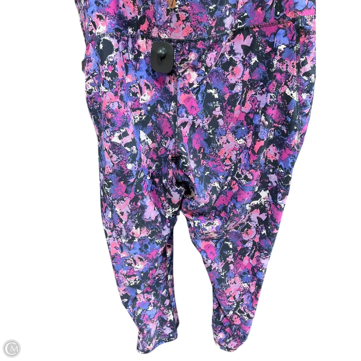 Athletic Leggings By Livi Active In Multi-colored, Size: 1x