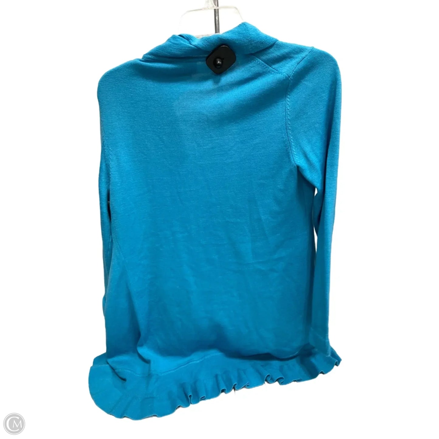 Sweater Cardigan By Clothes Mentor In Blue, Size: S