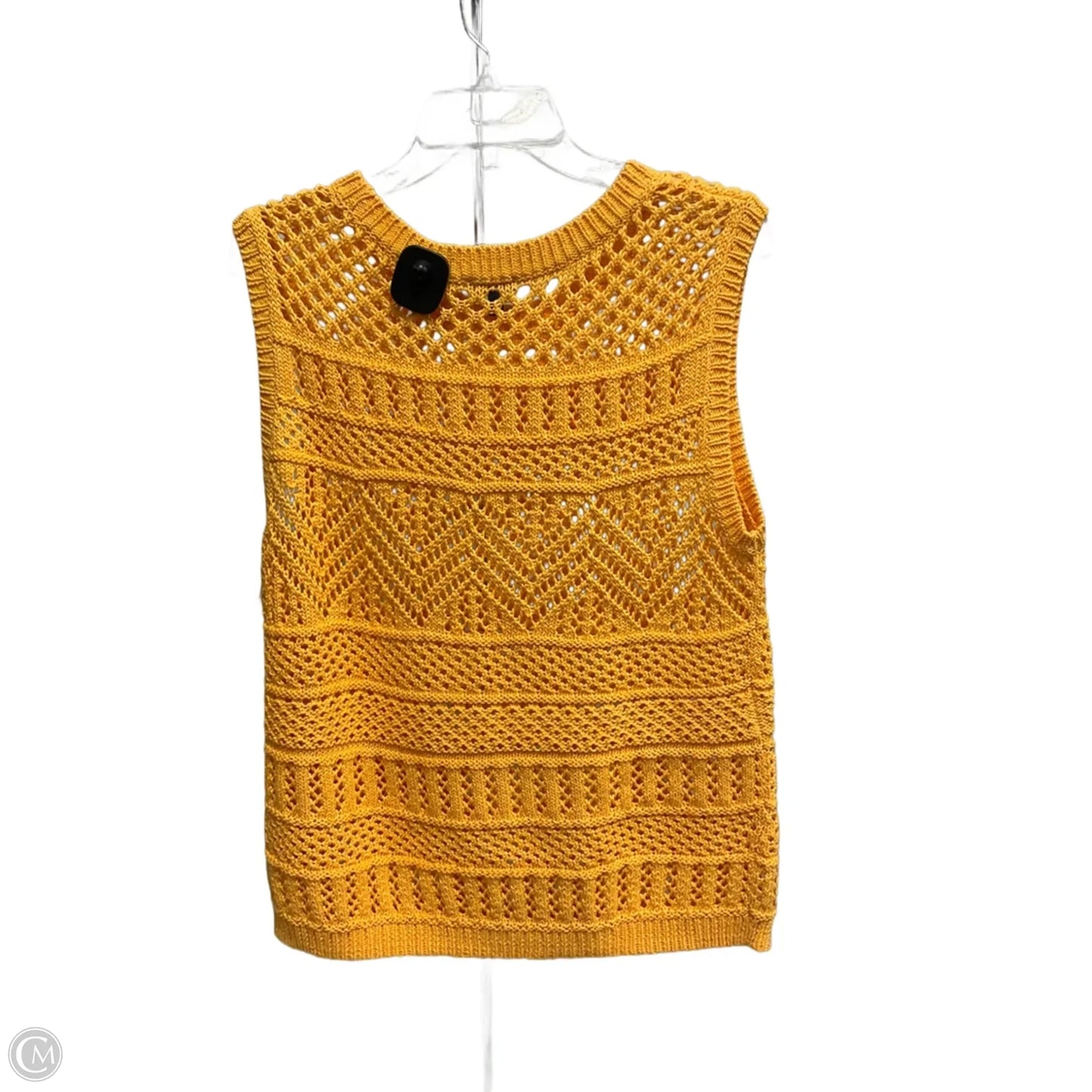 Top Sleeveless By Talbots In Orange, Size: M