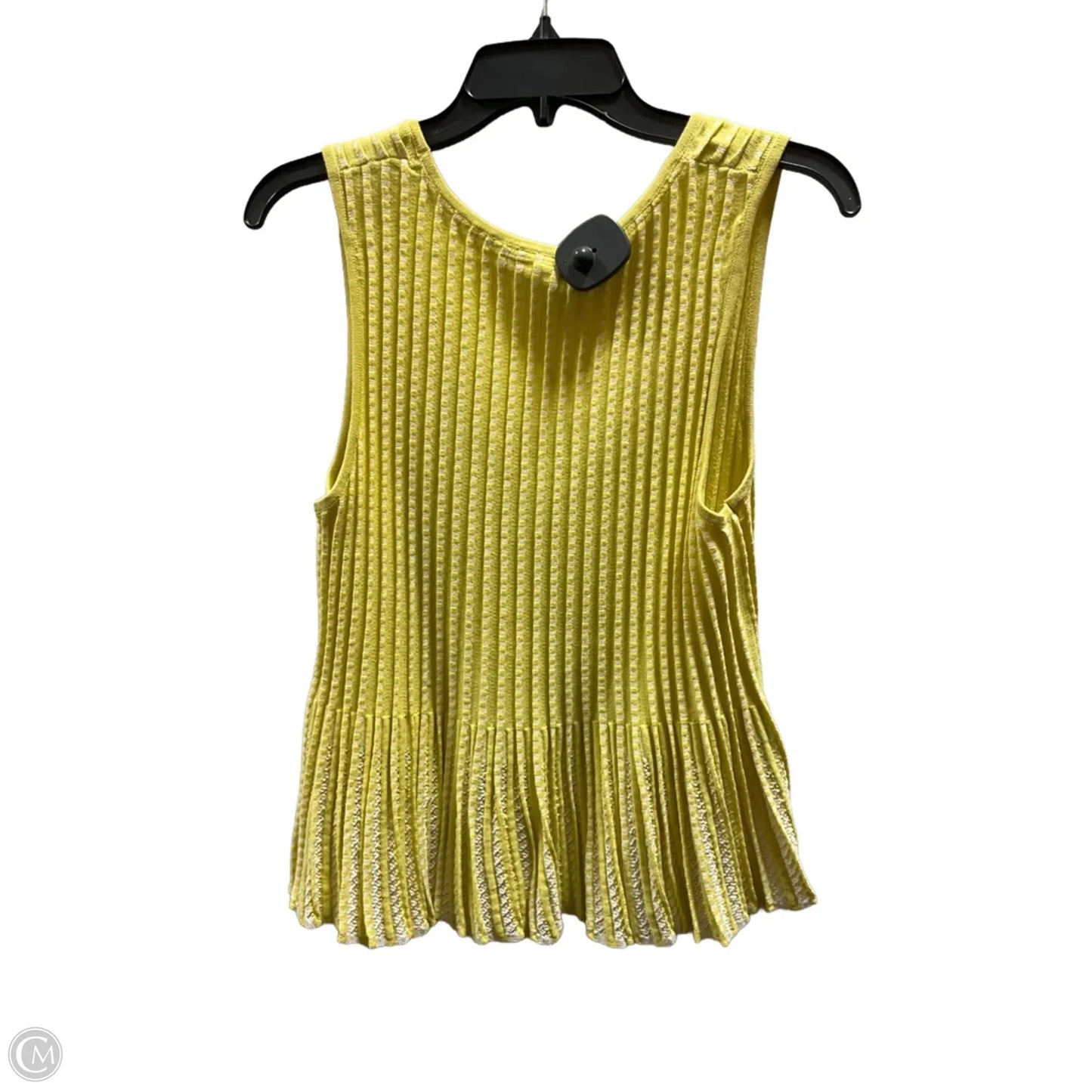 Top Sleeveless By Moth In Yellow, Size: S