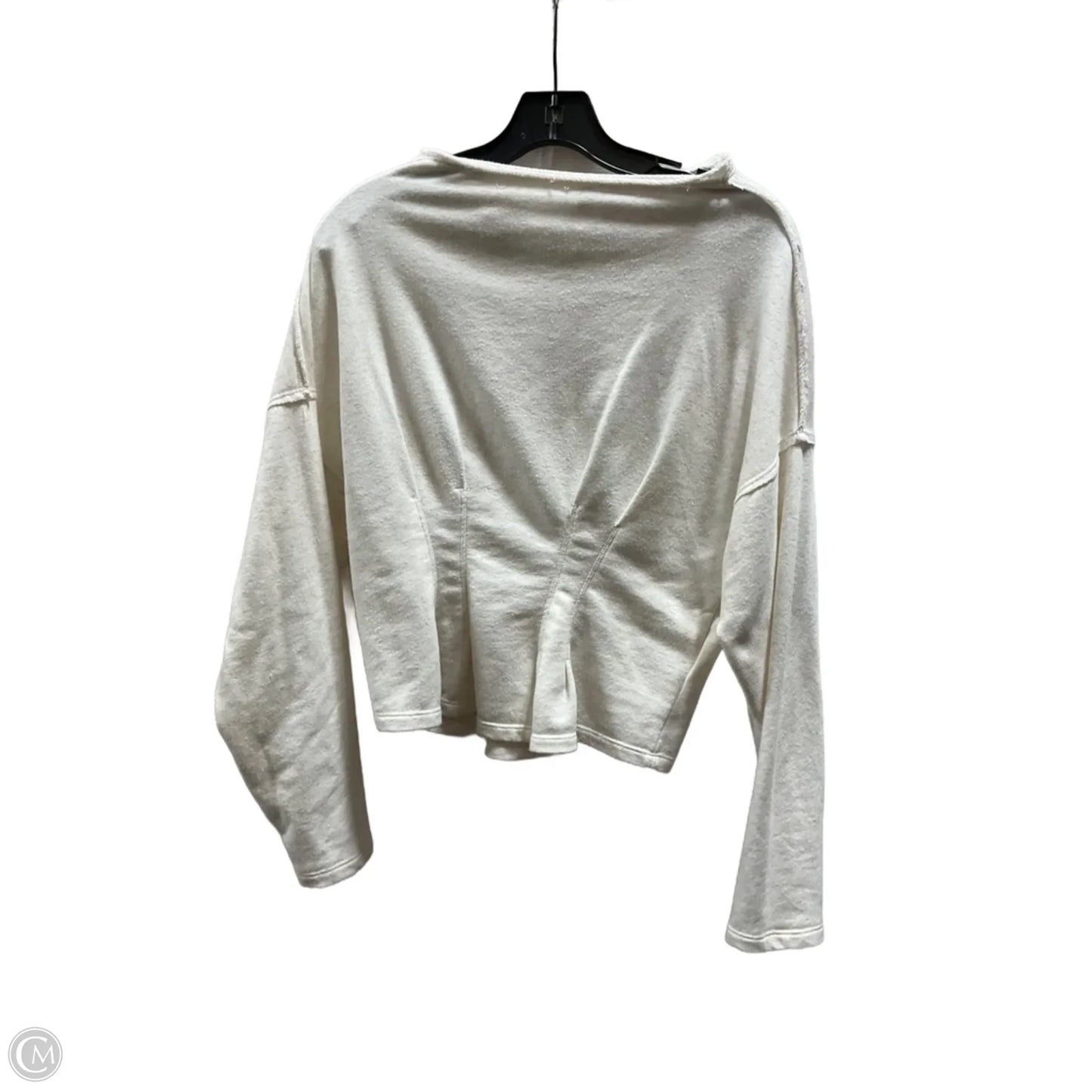 Top Long Sleeve By Pilcro In Cream, Size: M