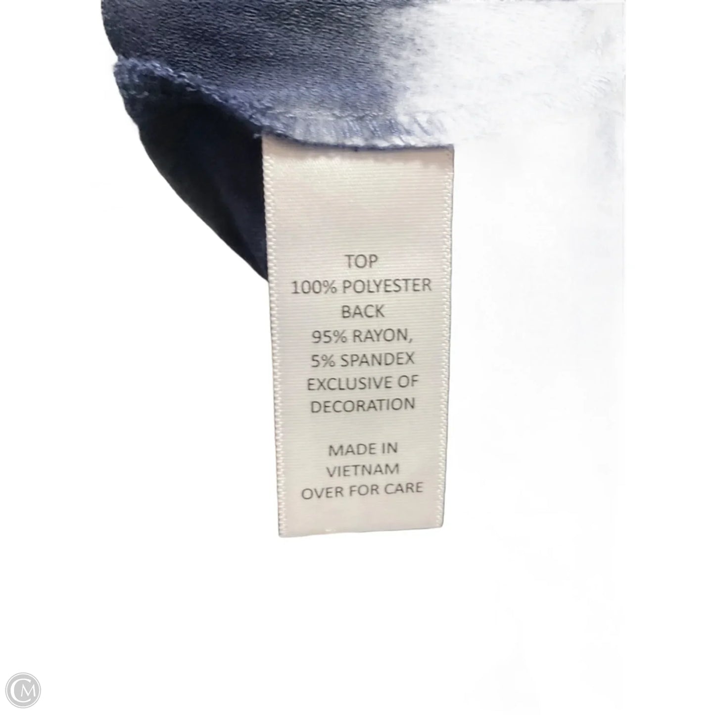 Top Sleeveless By Fortune & Ivy In Navy, Size: L