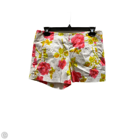 Shorts By Ann Taylor In Floral Print, Size: 2