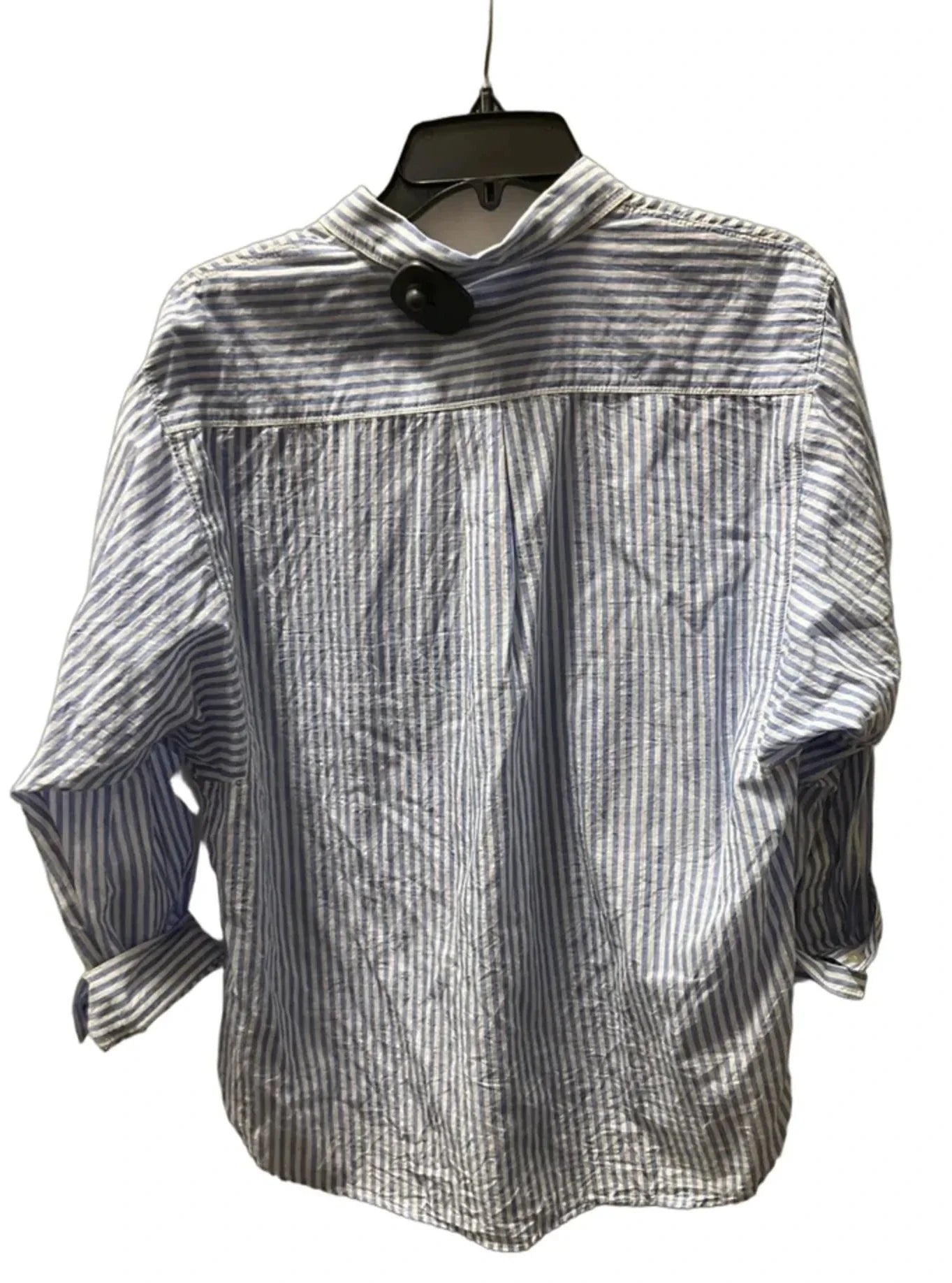 Blouse 3/4 Sleeve By Loft In Striped Pattern, Size: S