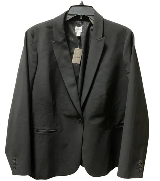 Blazer By J. Crew In Black, Size: 1x