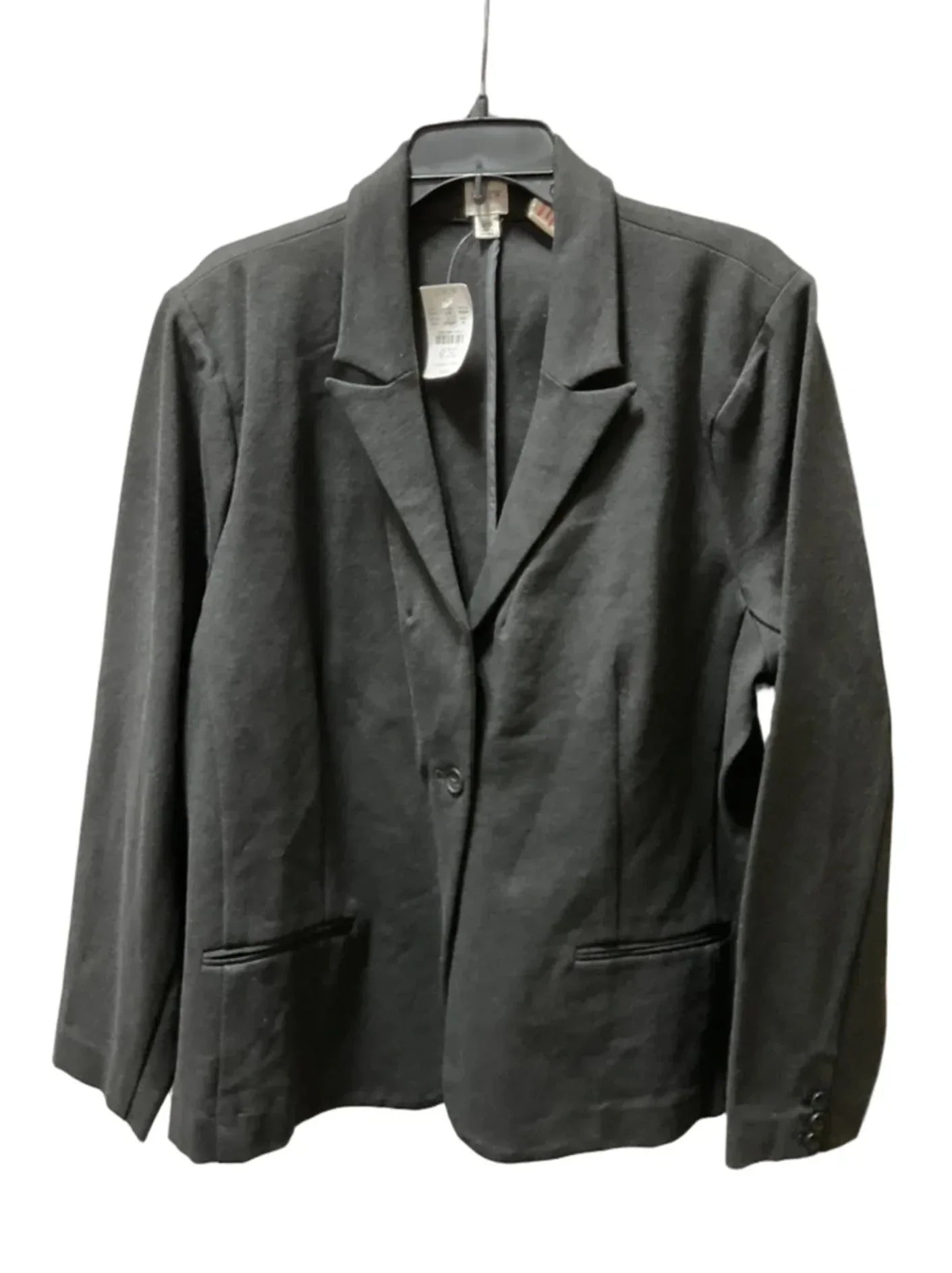 Blazer By J. Crew In Grey, Size: 1x