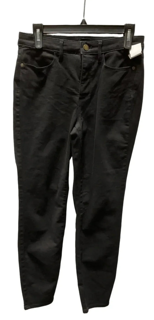 Jeans Jeggings By Talbots In Black Denim, Size: 4