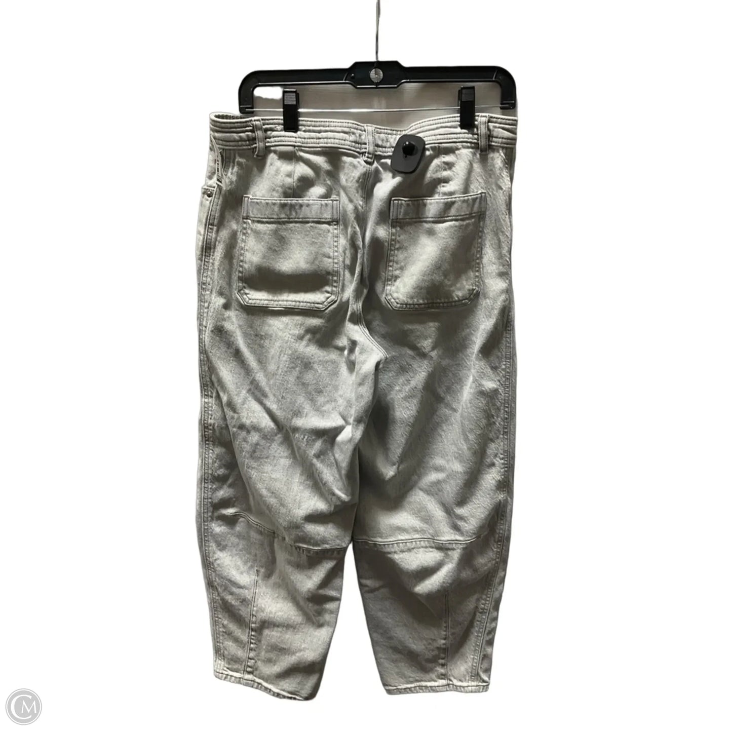 Jeans Straight By Loft In Grey Denim, Size: 8