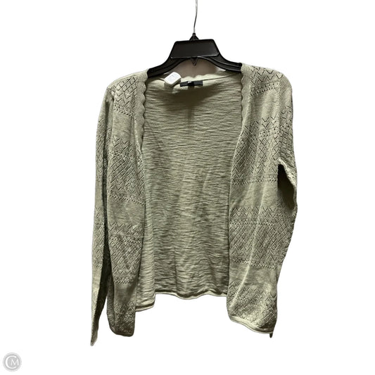 Cardigan Designer By Frye In Green, Size: S