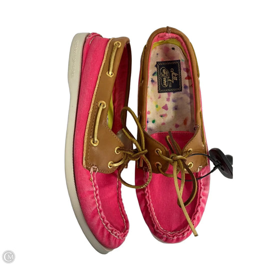 Shoes Flats By Sperry In Pink, Size: 9