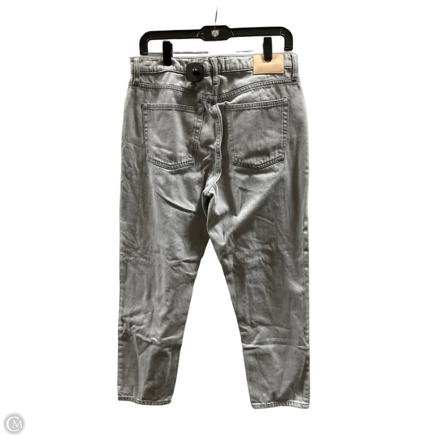 Jeans Straight By Everlane In Grey Denim, Size: 6
