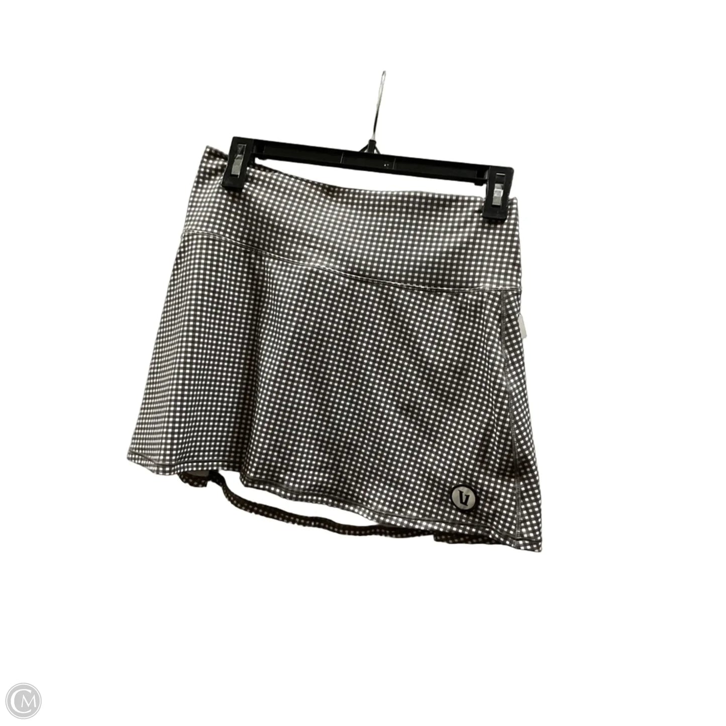 Athletic Skort By Vuori In Checkered Pattern, Size: S