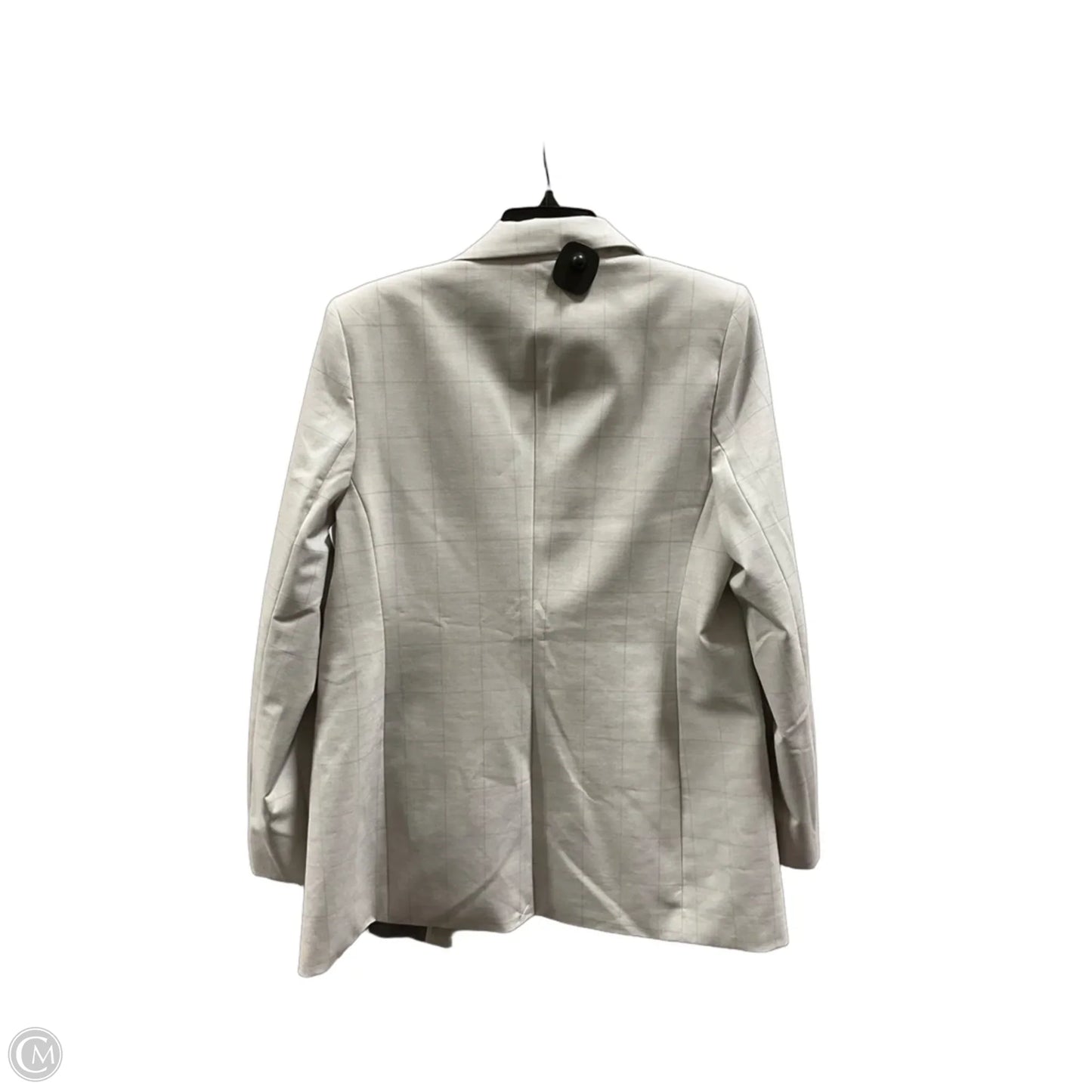 Blazer By Calvin Klein In Grey, Size: L