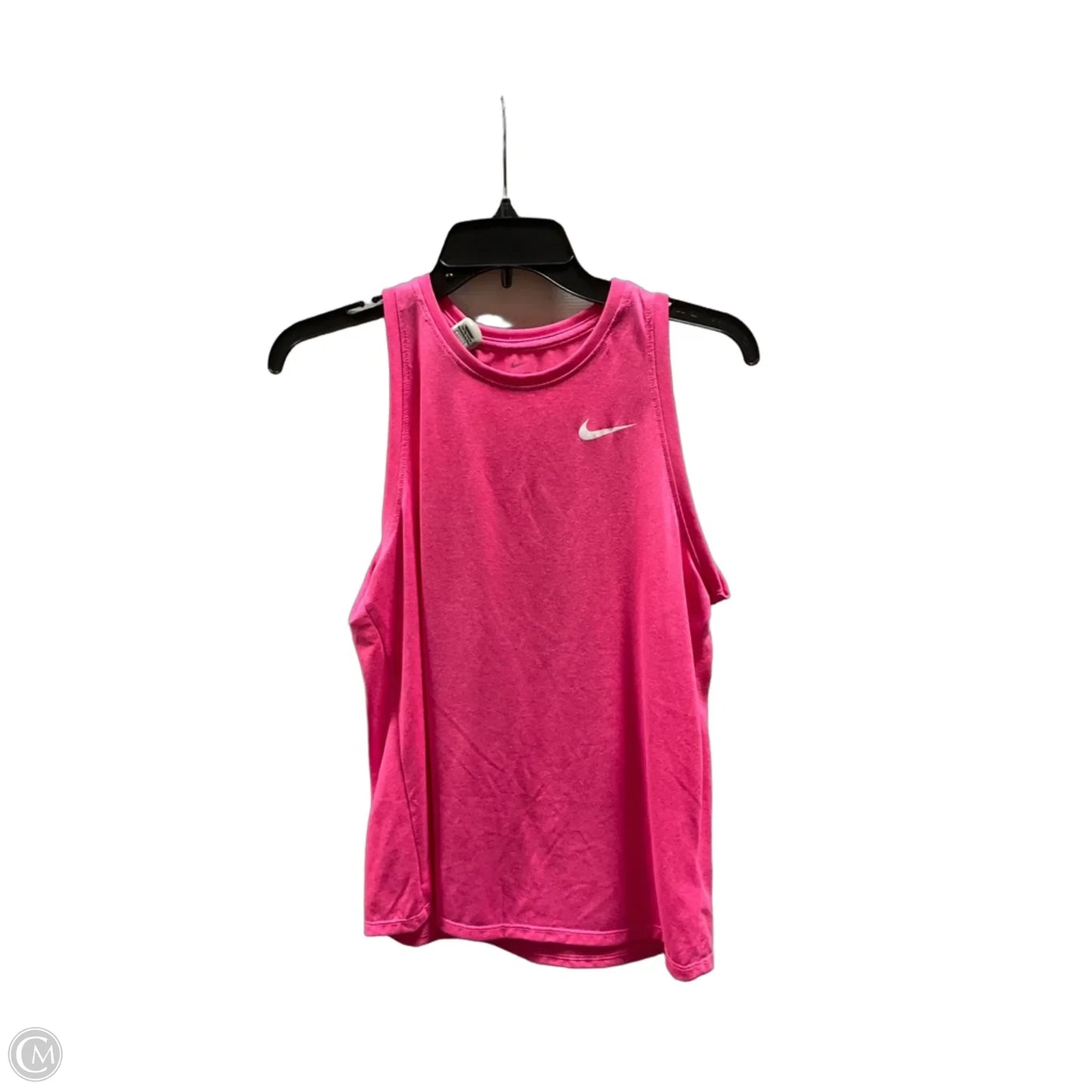 Athletic Tank Top By Nike In Pink, Size: M