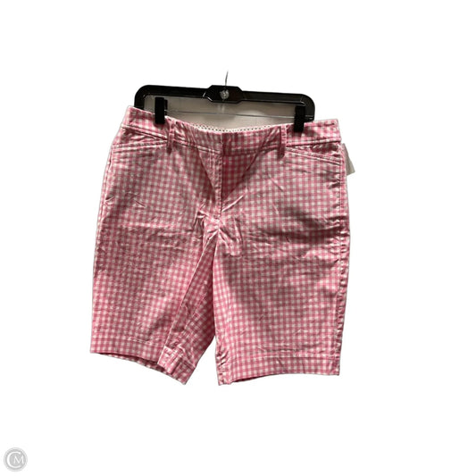 Shorts By Talbots In Purple & White, Size: 12p