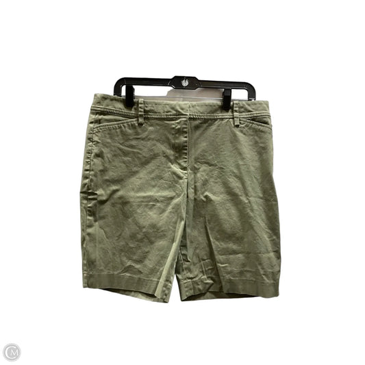 Shorts By Talbots In Green, Size: 12p