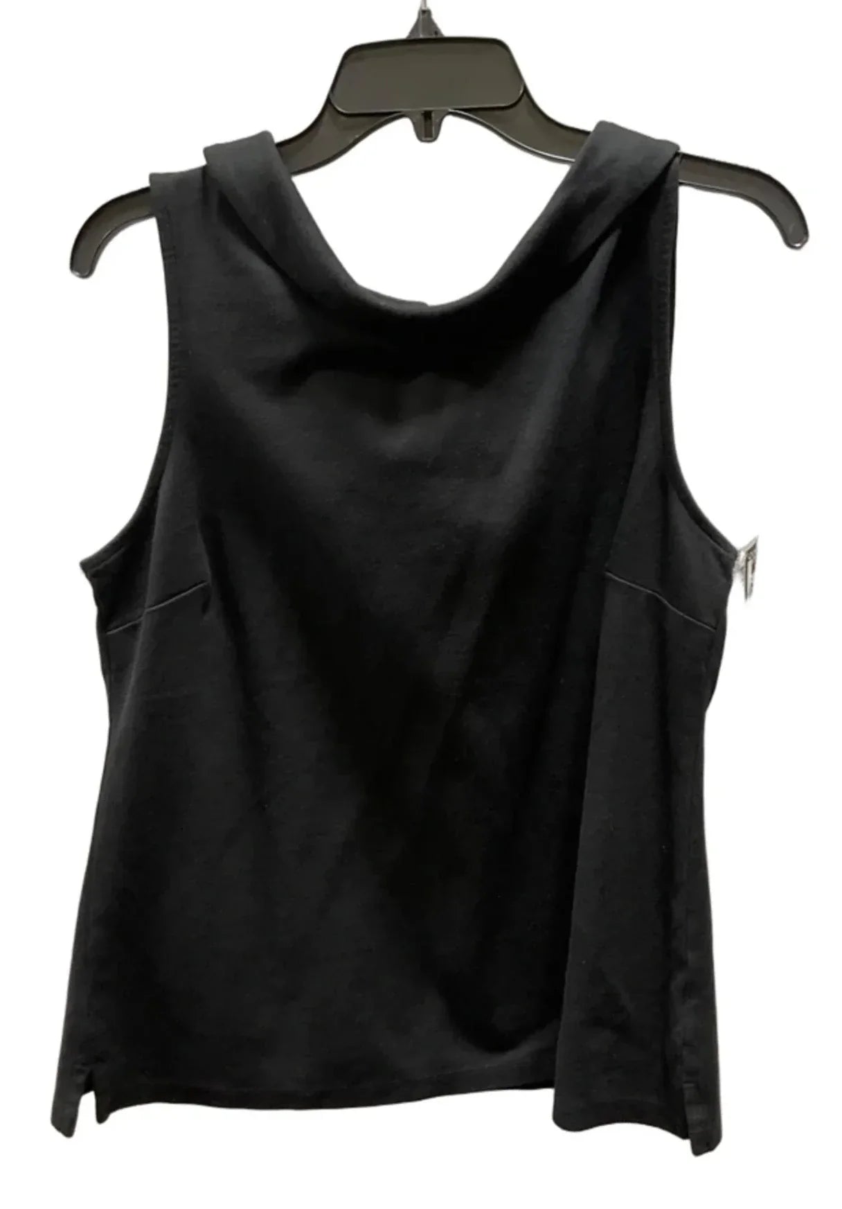 Top Sleeveless By Talbots In Black, Size: L