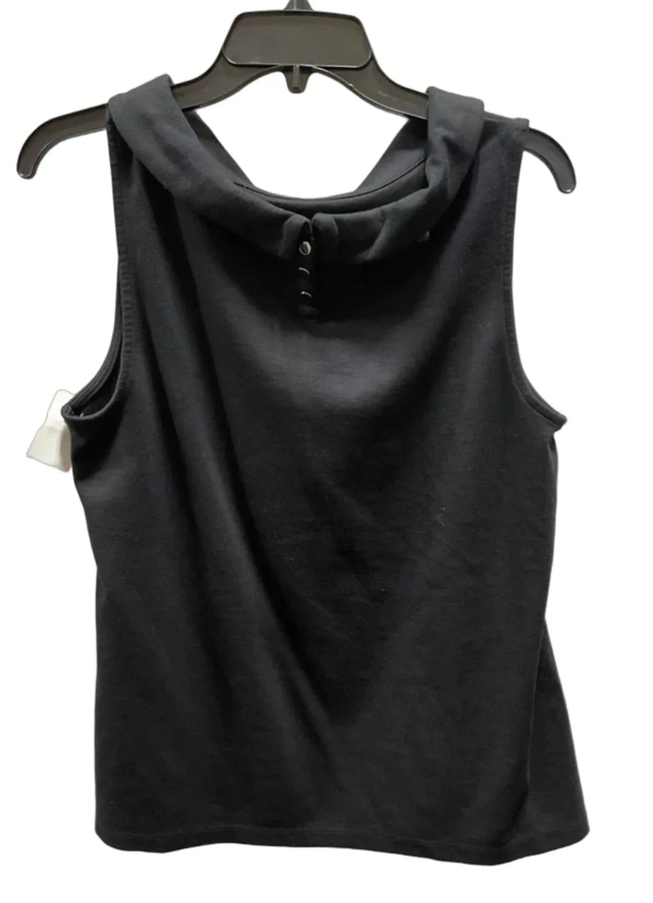 Top Sleeveless By Talbots In Black, Size: L