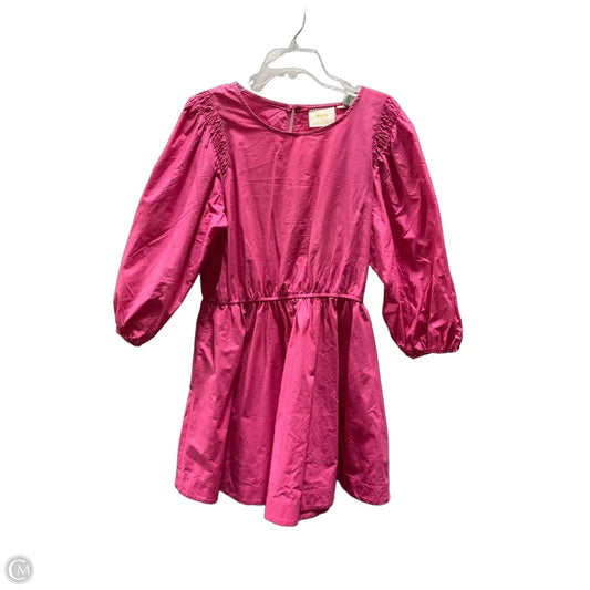 Dress Casual Midi By Maeve In Pink, Size: L