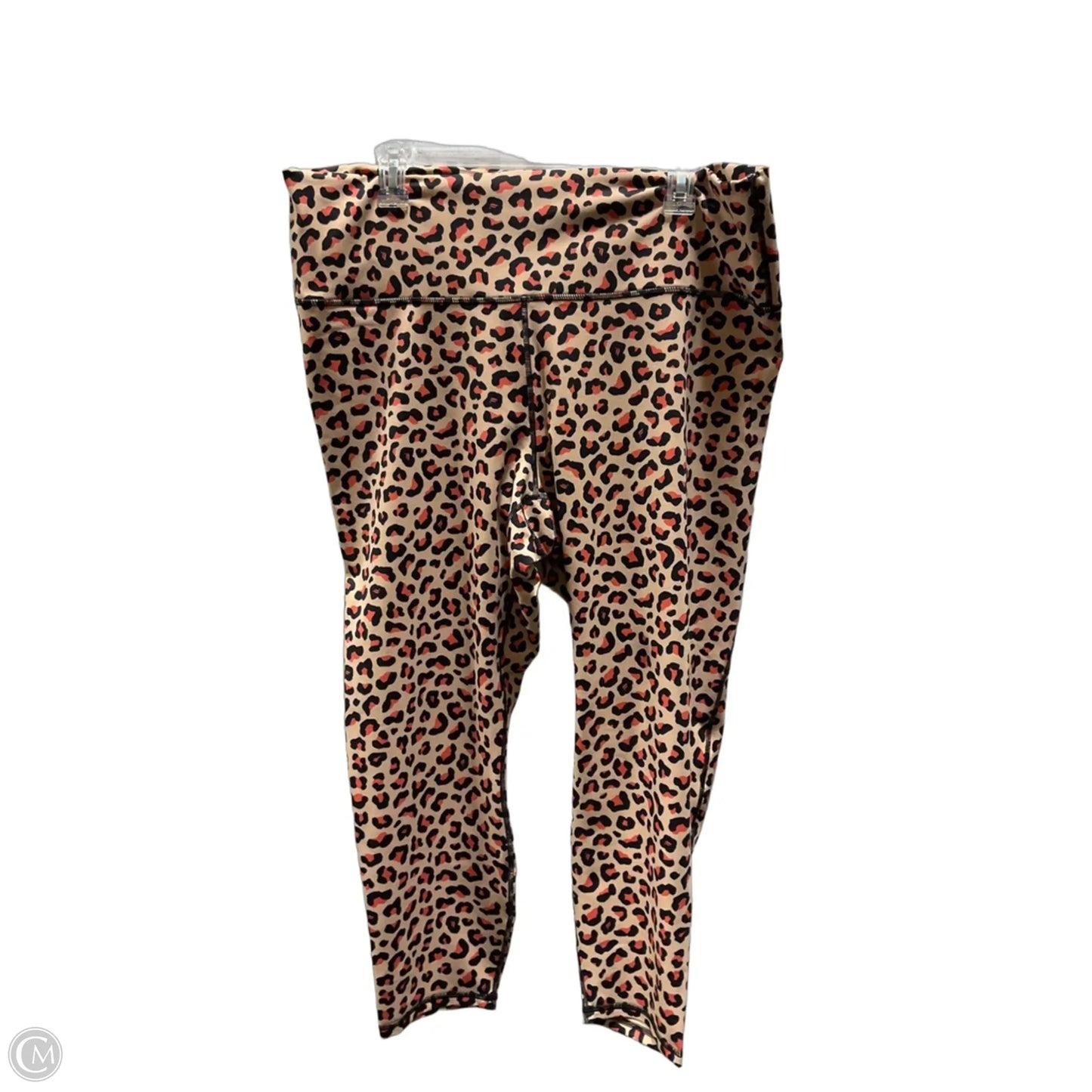 Athletic Leggings By Fabletics In Animal Print, Size: 2x