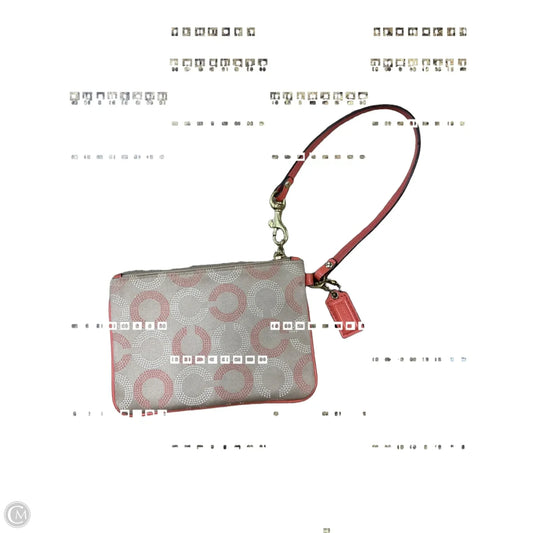 Wristlet Designer By Coach, Size: Small