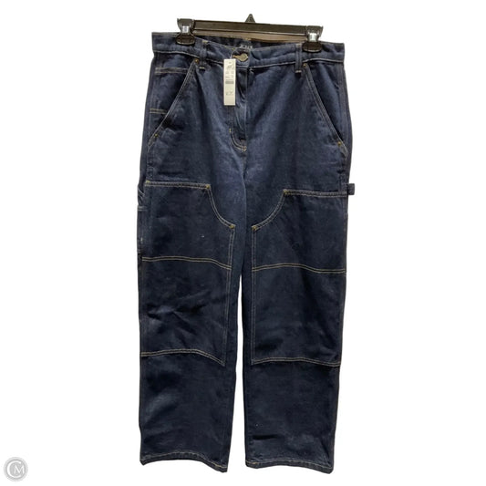 Jeans Wide Leg By J. Crew In Blue Denim, Size: 6