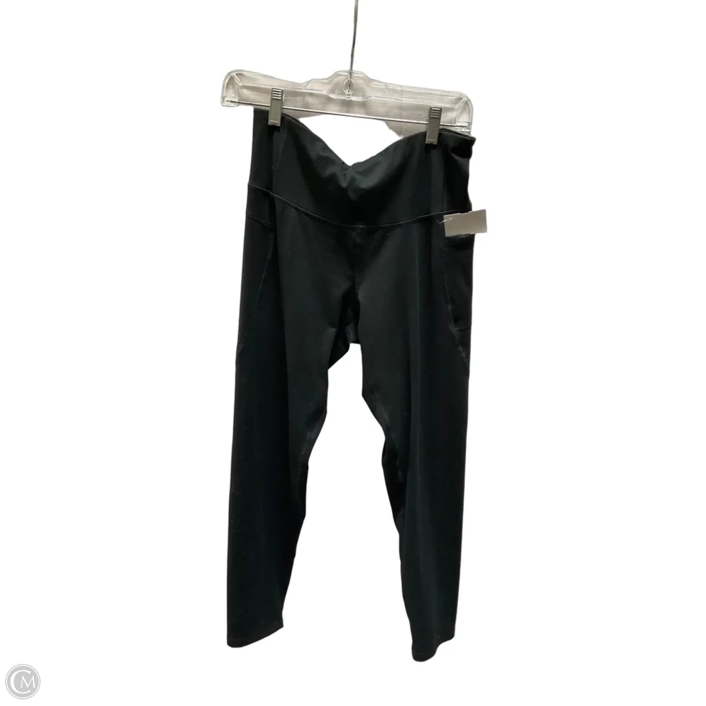 Athletic Leggings By Champion In Black, Size: L