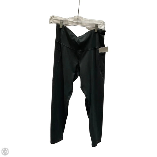Athletic Leggings By Champion In Black, Size: L