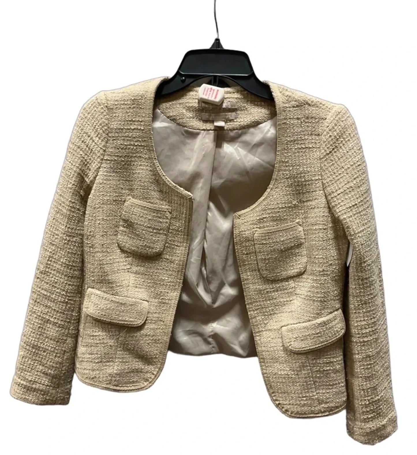 Blazer By Banana Republic In Tan, Size: Xsp