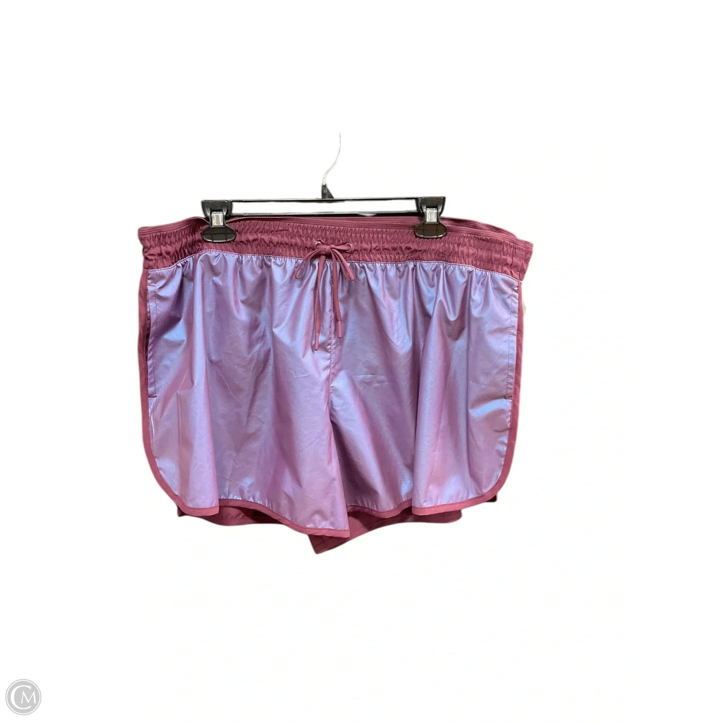 Athletic Shorts By Avia In Purple, Size: Xxl