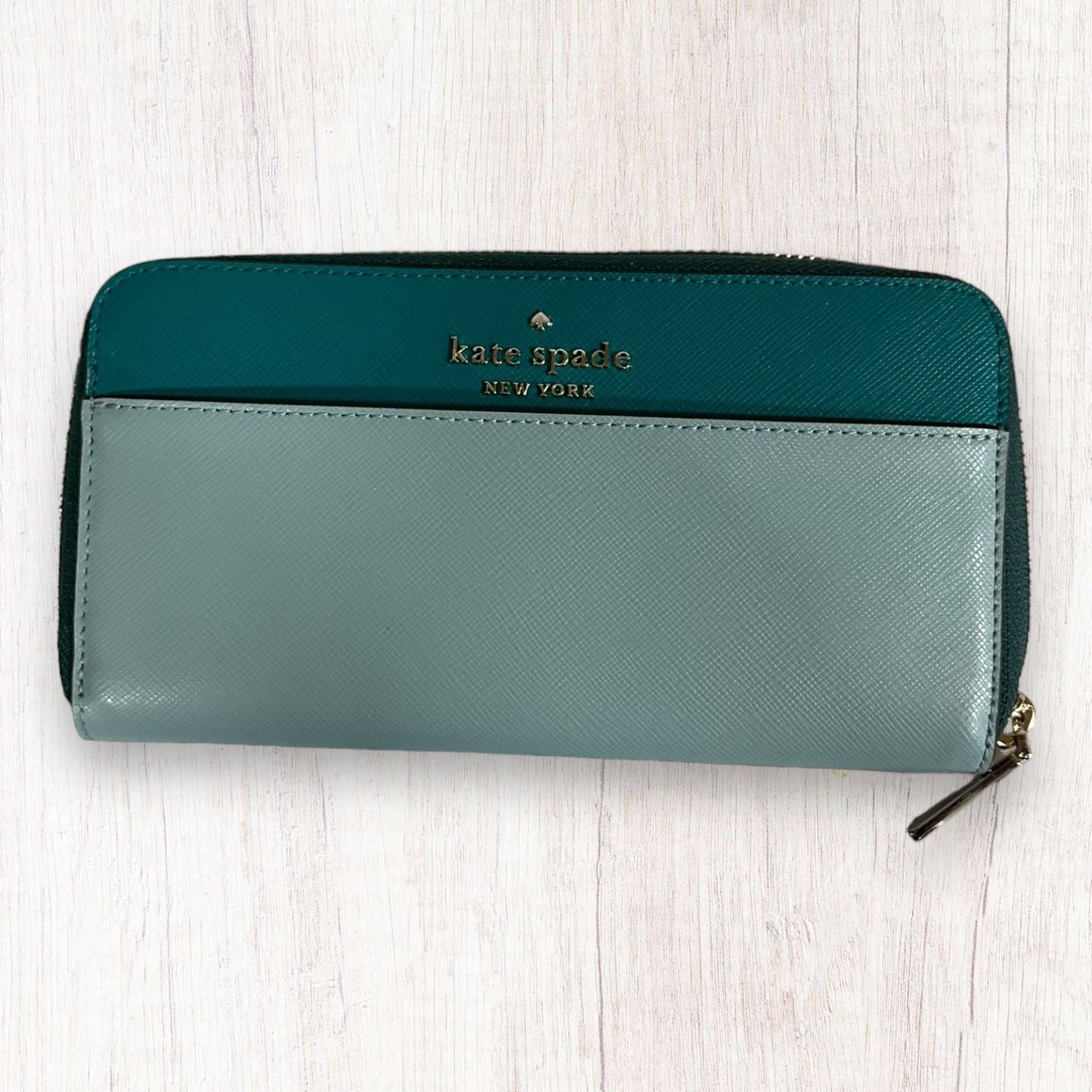 Wallet Leather By Kate Spade, Size: Medium