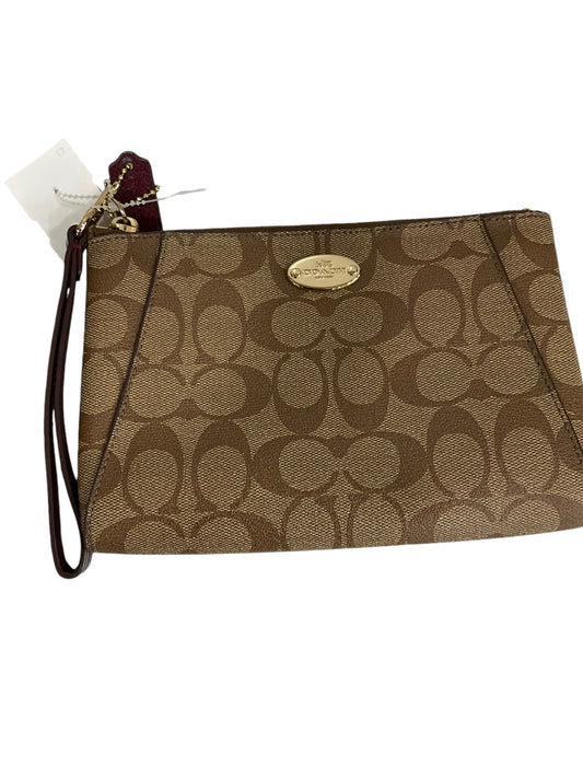 Wristlet Designer By Coach, Size: Large