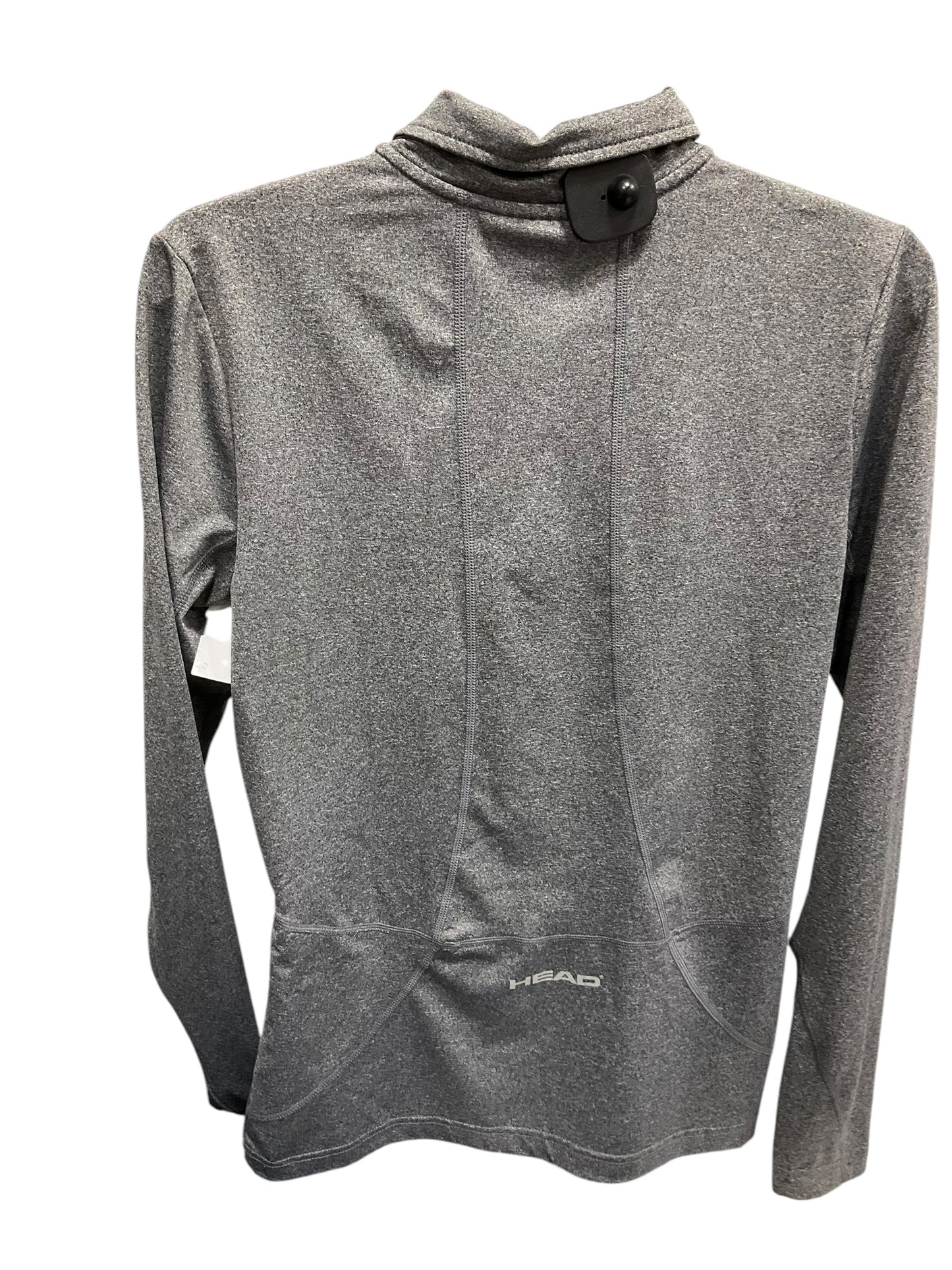 Athletic Jacket By Head In Grey, Size: S