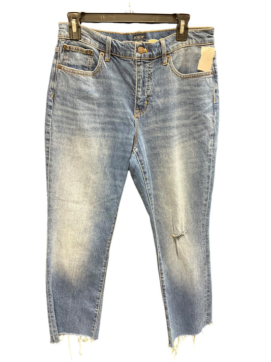 Jeans Cropped By J. Crew In Blue, Size: 8