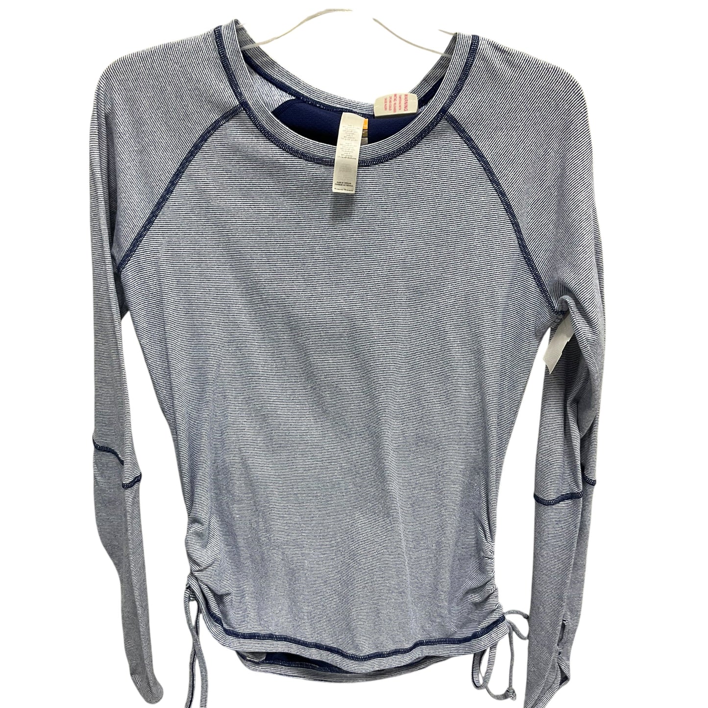 Athletic Sweatshirt Crewneck By Lucy In Blue, Size: M