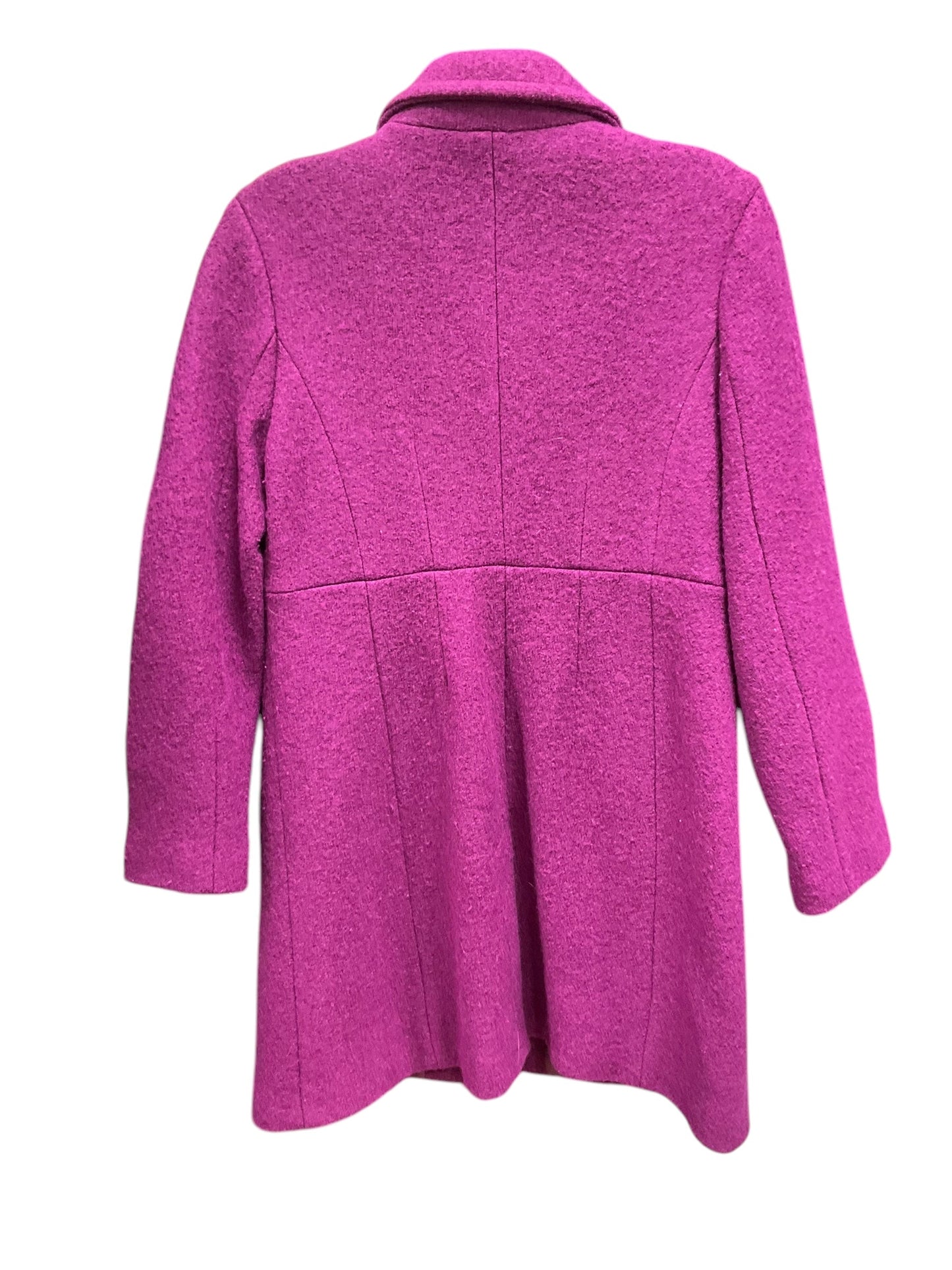 Coat Wool By Lands End In Purple, Size: 6